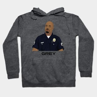 Grey v1 | The Rookie - Season 4 Hoodie